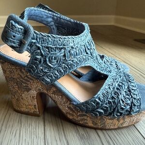 Women's Impo Osanna Woven Platform Sandals Size 7